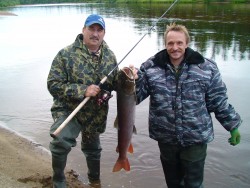 Рыбалка на тайменя в Красноярском крае.