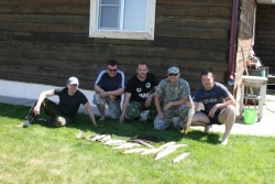 Рыбалка на в июле на базе "Клевое место" в Сузунском районе НСО.