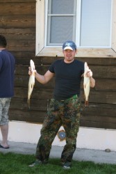 Рыбалка в июле на базе "Клевое место" в Сузунском районе.