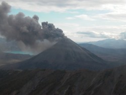 Вулканы Камчатки.