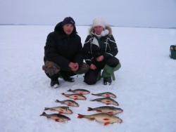 Рыбалка в Томской области на озере Окуневое.