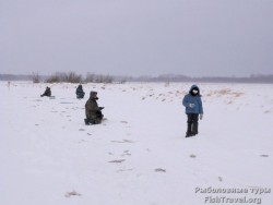 Зимняя рыбалка в Новосибирской области. Сузун.