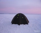 Зимняя палатка для ночевки на 4-6 человек. Зимняя палатка для ночевки на 4-6 человек.