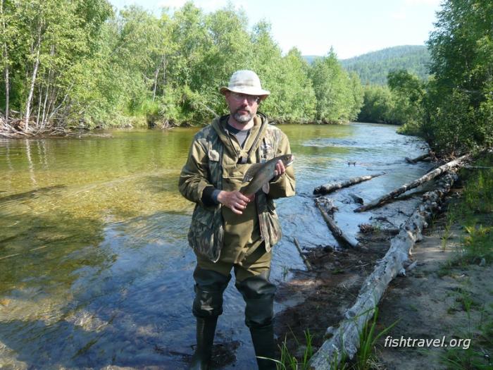 Рыбалка на реке Большой Чивыркуй Рыбалка на реке Большой Чивыркуй