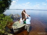 На озере так же хорошо ловится щука На озере так же хорошо ловится щука