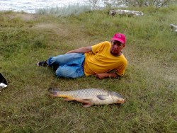 Рыбалка на Обском водохранилище.