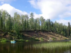 Рыболовный тур за тайменем. Сплав по реке Бахта.