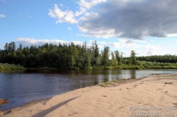 Река Елогуй. Ловля тайменя.