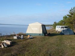 Рыбалка на Обском водохранилище.