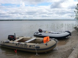 Рыбалка на Обском водохранилище.