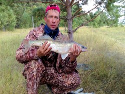 Рыбалка на Обском водохранилище.